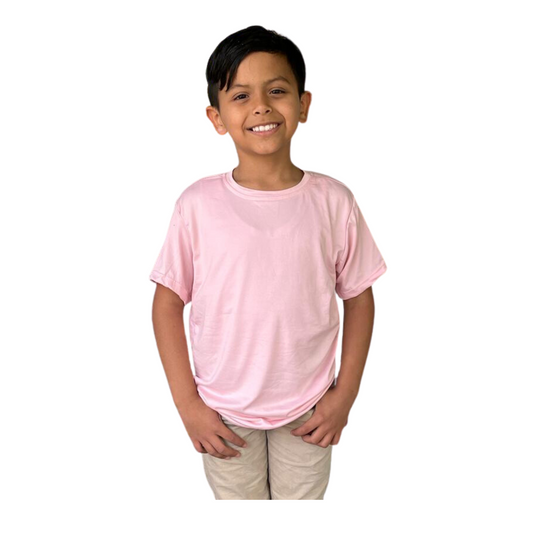 Camiseta infantil cuello redondo unisex