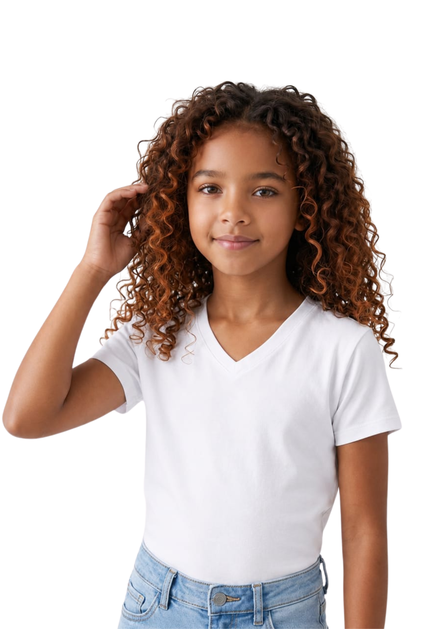 CAMISETA INFANTIL PIEL DURAZNO
