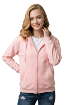 BUZO PERCHADO  CREMALLERA  UNISEX