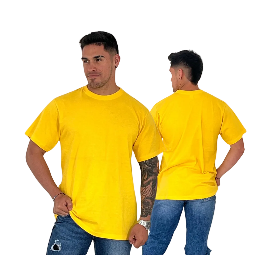 T-SHIRT CUELLO REDONDO ALGODÓN