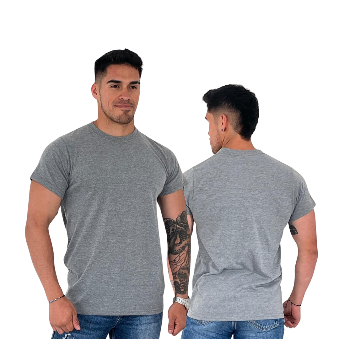 T-SHIRT CUELLO REDONDO ALGODÓN