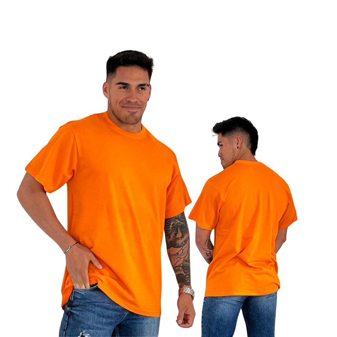 T-SHIRT CUELLO REDONDO ALGODÓN
