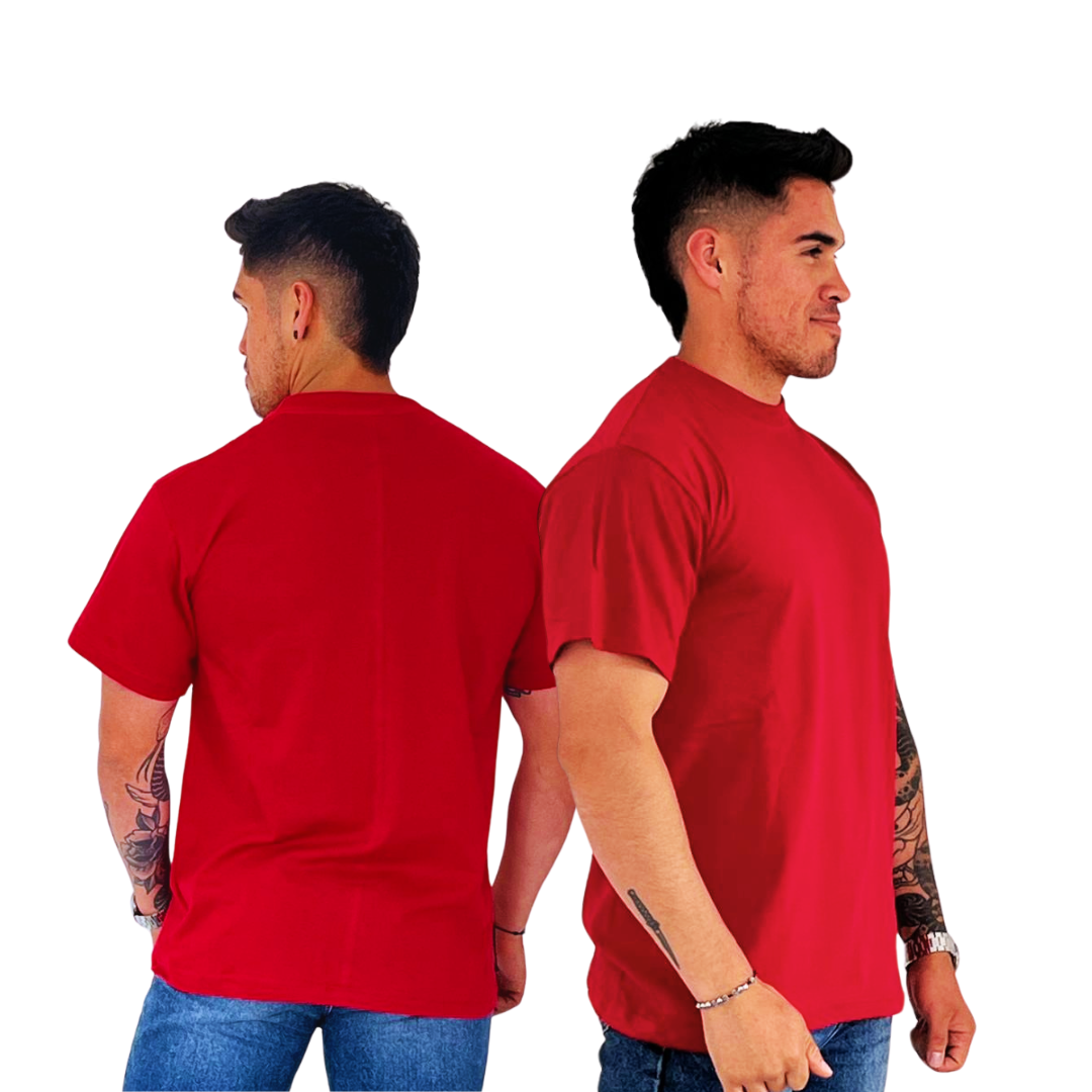 T-SHIRT CUELLO REDONDO ALGODÓN