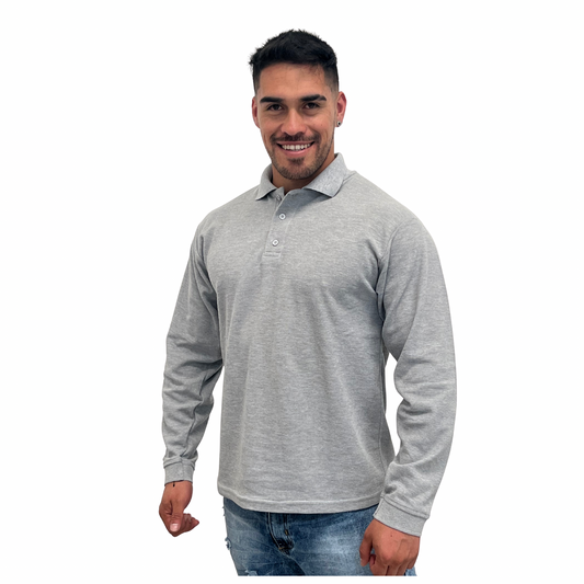 Polo manga larga
