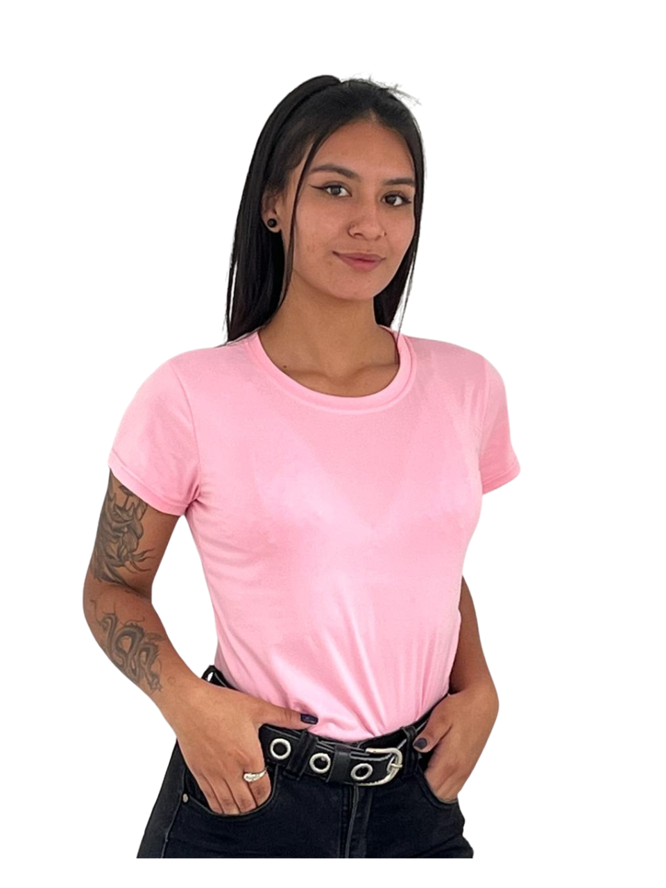 CAMISETA PIEL DURAZNO