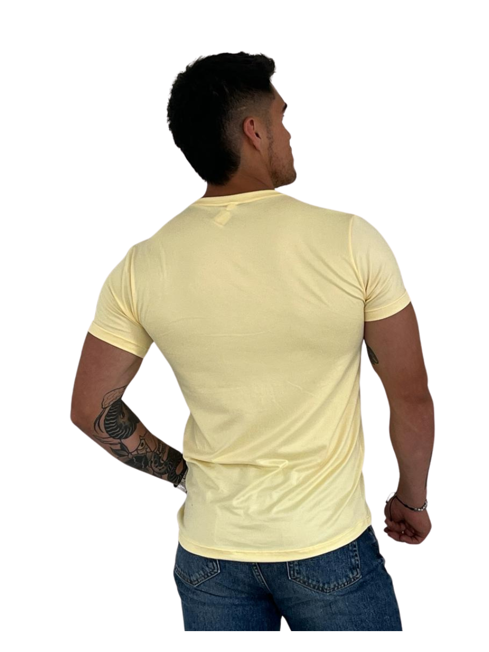 CAMISETA CUELLO REDONDO PIEL DURAZNO