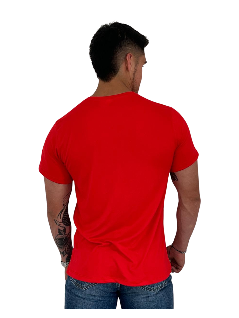 CAMISETA CUELLO REDONDO PIEL DURAZNO