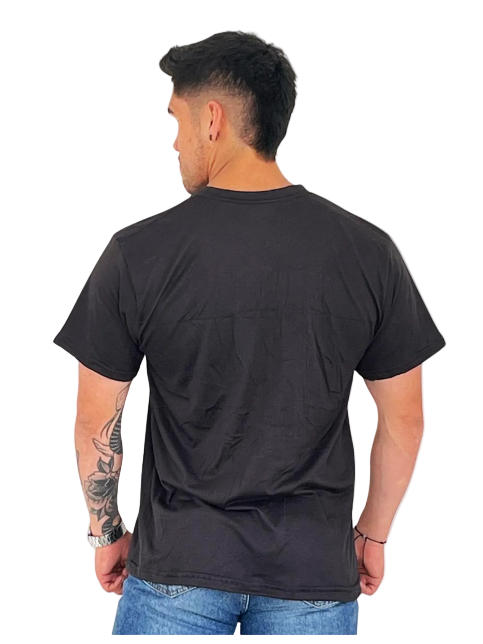 CAMISETA CUELLO V PIEL DURAZNO