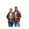 BUZO PERCHADO  CREMALLERA  UNISEX