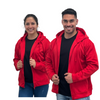 BUZO PERCHADO  CREMALLERA  UNISEX