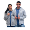 BUZO PERCHADO  CREMALLERA  UNISEX