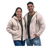 BUZO PERCHADO  CREMALLERA  UNISEX