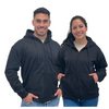 BUZO PERCHADO  CREMALLERA  UNISEX