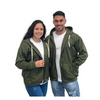 BUZO PERCHADO  CREMALLERA  UNISEX
