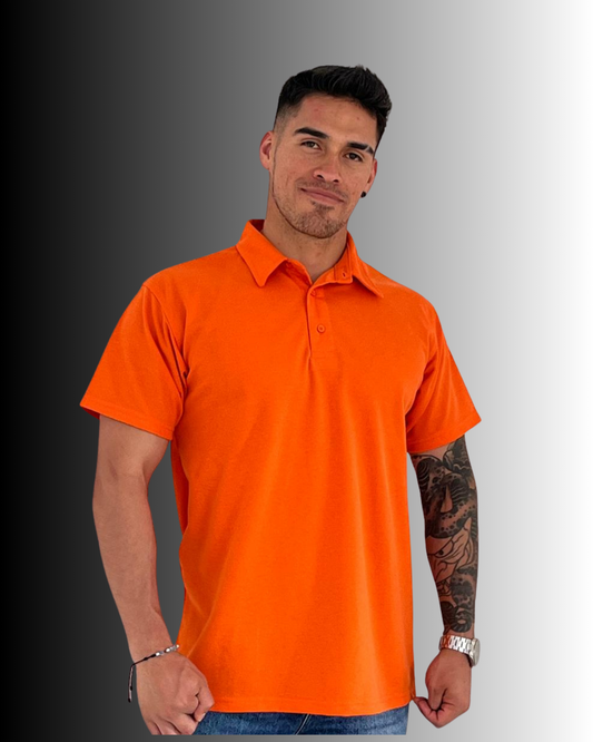 Polo cuello camisero