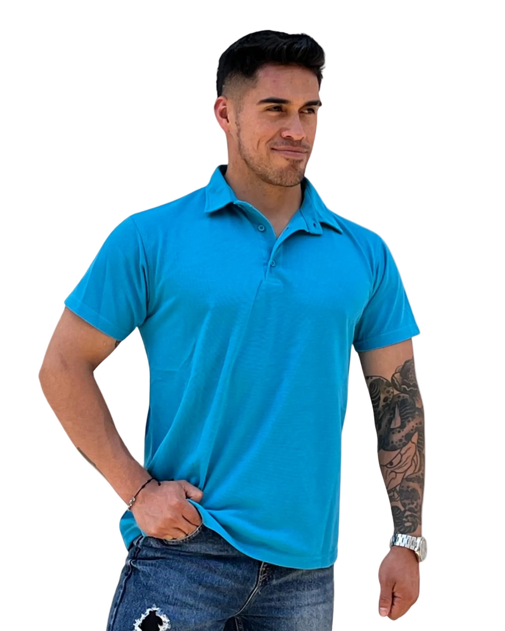 POLO CUELLO CAMISERO