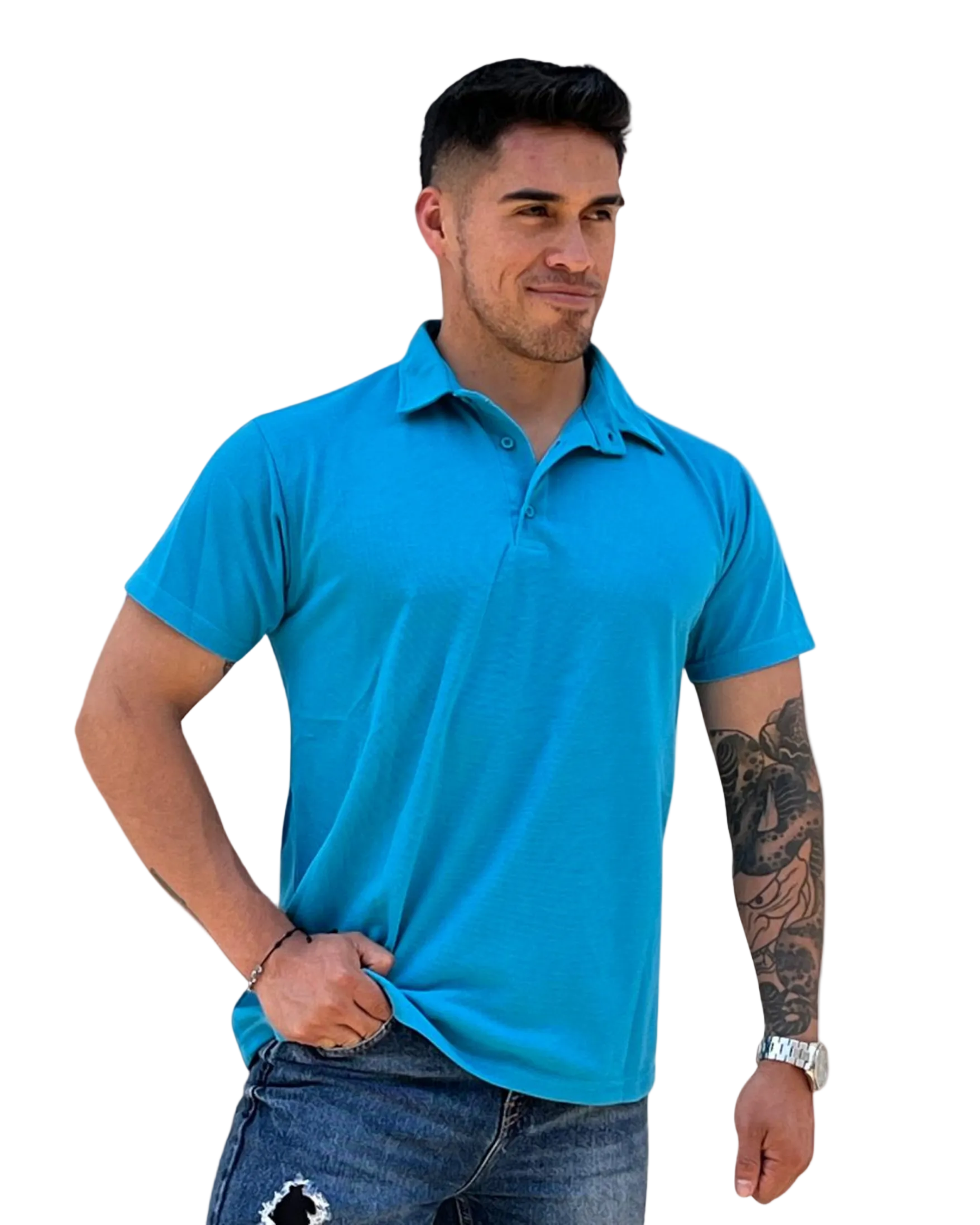 POLO CUELLO CAMISERO