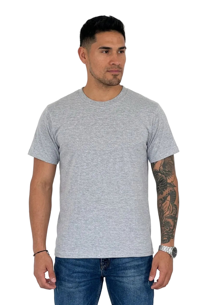 T-SHIRT CUELLO REDONDO ALGODÓN