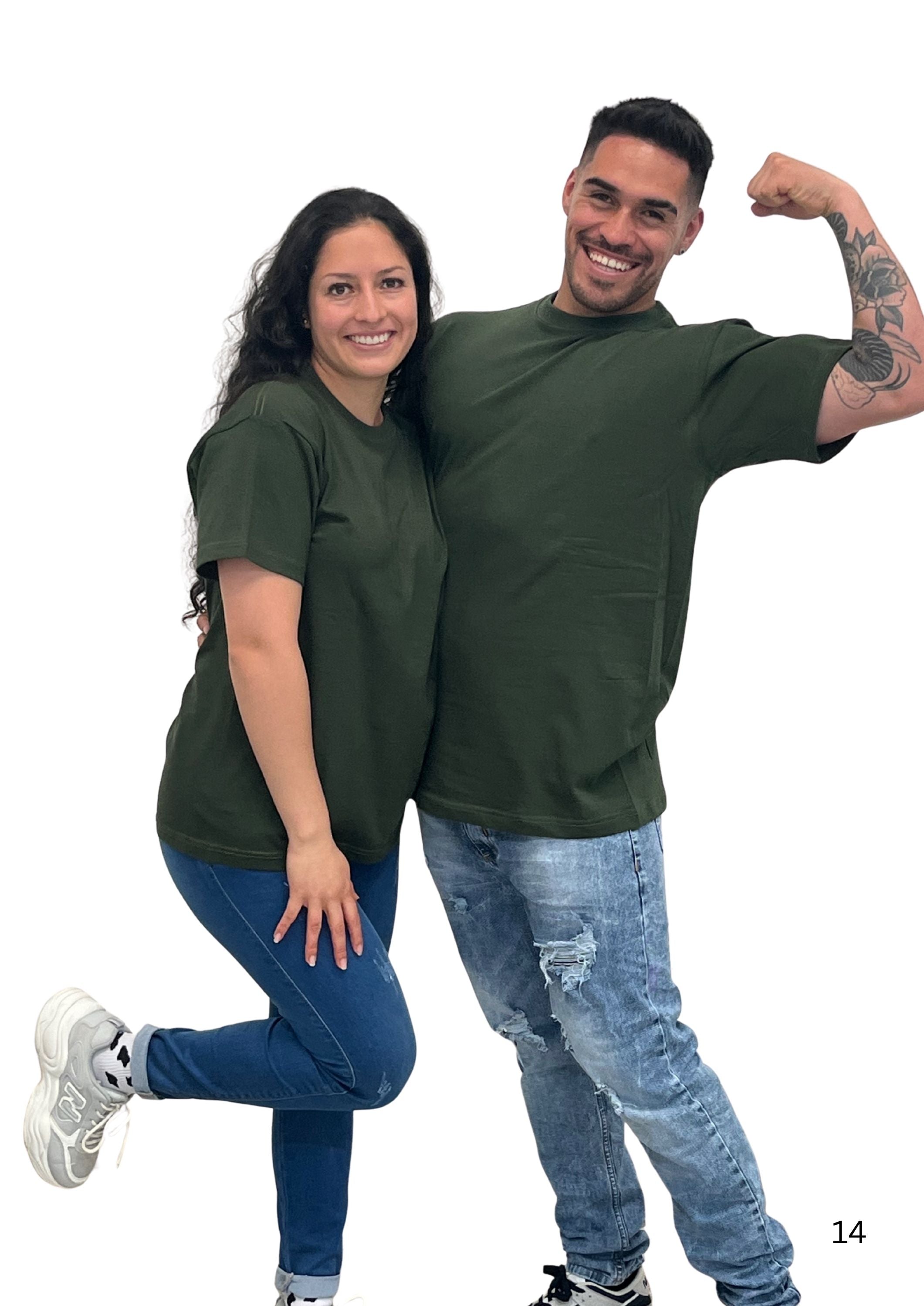 T-SHIRT CUELLO REDONDO ALGODÓN