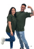 Camiseta T-shirt cuello redondo algodón