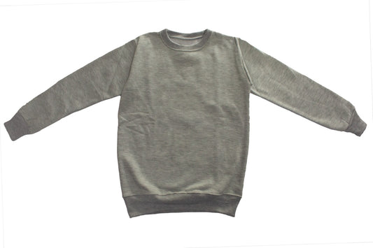 Buzo cuello redondo perchado infantil unisex